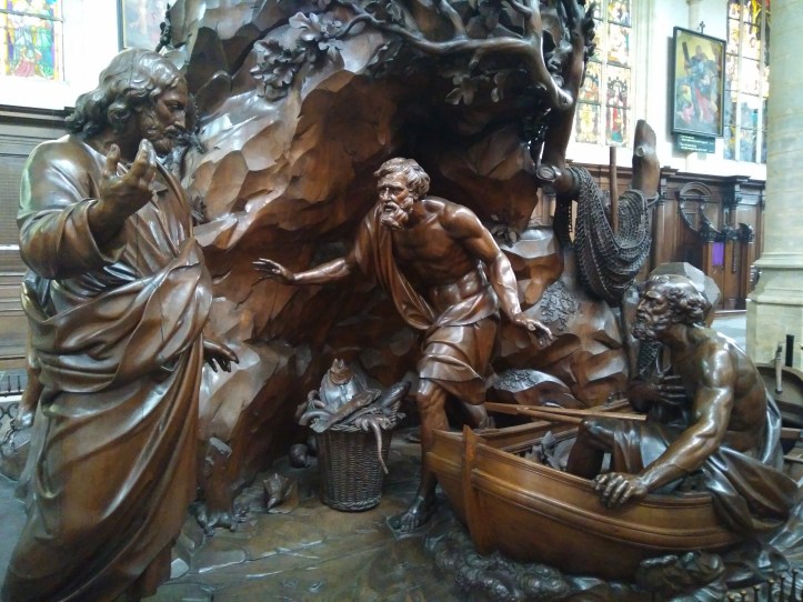 Preekstoel Sint-Andries Antwerpen